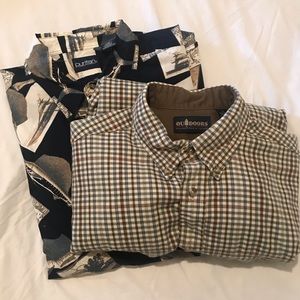 L Bundle: One short sleeve and one long sleeve